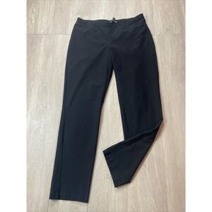 Eileen Fisher S Black Viscose Knit Pants Pull-On Measures‎ 30x27